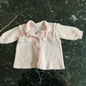 NWOT Baby's Trousseau Knit Sweater